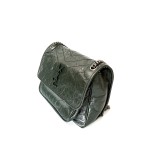 サン・ローラン ニキ ヴィンテージ レザー バッグ